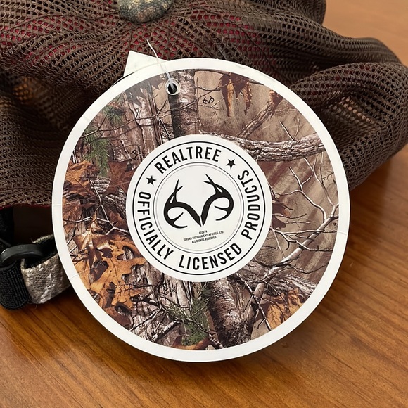 Real Tree Xtra Camo Brown Mesh Baseball Cap - Picture 3 of 4